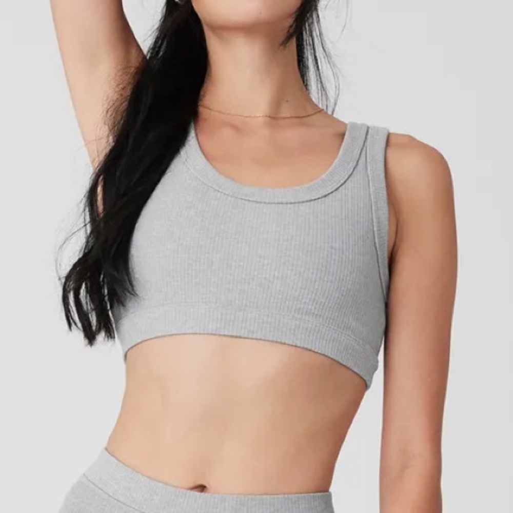 Alo Wellness Bra - Gray